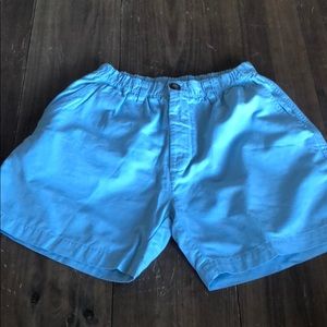 Chubbies Elastic Waist Light Blue Shorts